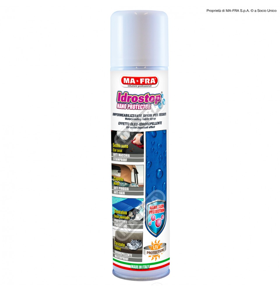 Mafra Idrostop Spray 300 ml Spray Impermeabilizzante Tessuti Auto