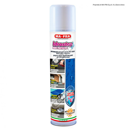 Mafra Idrostop Spray 300 ml Spray Impermeabilizzante Tessuti Auto