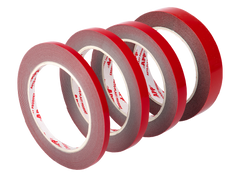 APP Acryl Nastro Biadesivo Acrilico Rosso 9mm x 10mt - 14 Pezzi