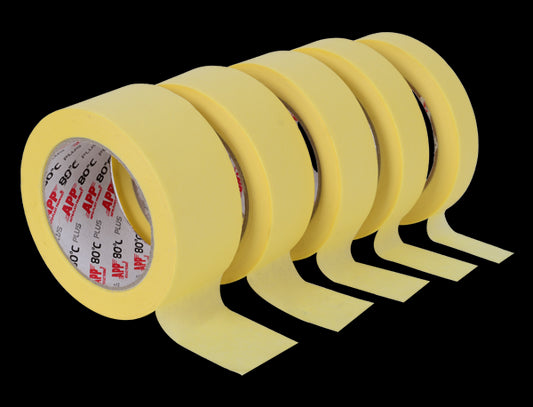 APP Plus 80 Nastro Mascheratura 48mm Giallo Alta Resistenza 18 Pezzi