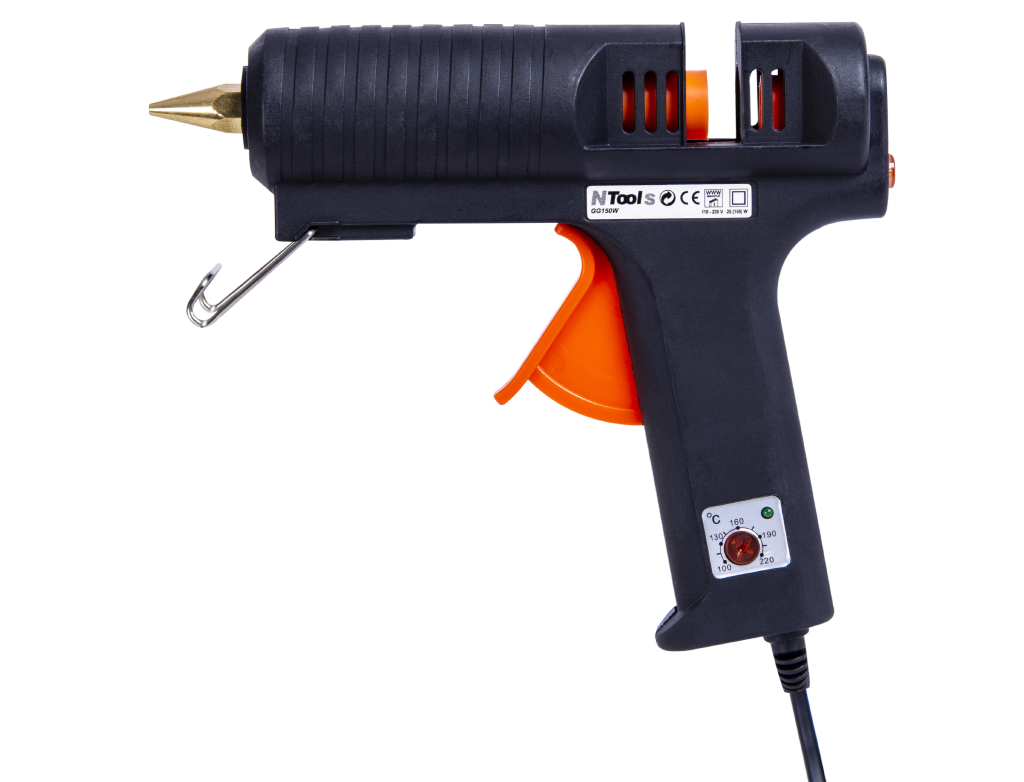 NTools GG 150W Pistola Professionale per Colla a Caldo Stick