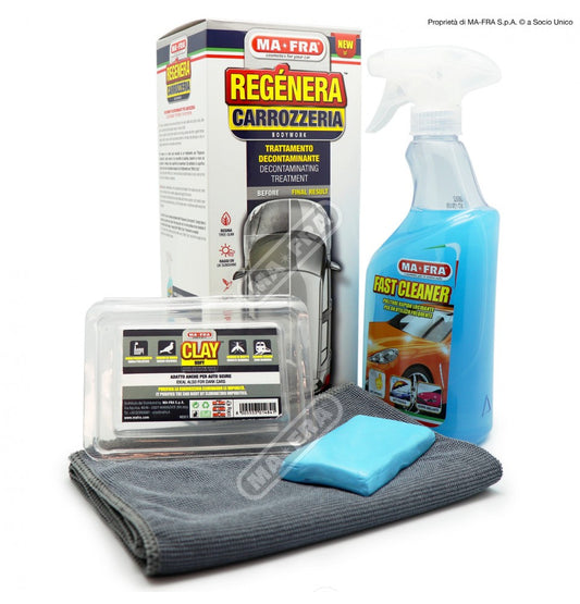Regenera Kit Carrozzeria 6 Pcs Decontaminazione Della Carrozzeria
