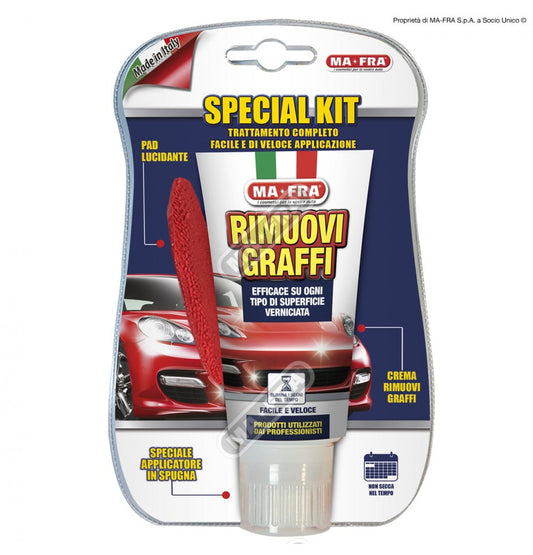 Mafra Kit Rimuovi Graffi 100ml per Carrozzeria Auto con Applicatore