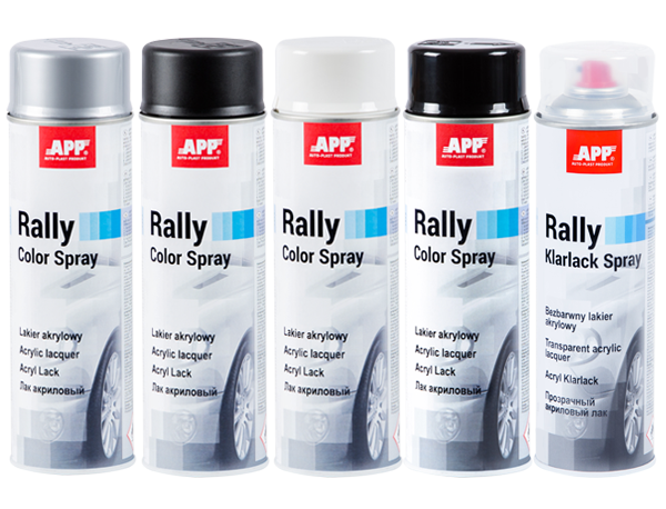 APP Rally Color Vernice Spray Trasparente Acrilico 600 ml