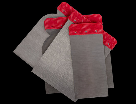 NTools SMS Spatole in Acciaio per Stucco 4 Pezzi