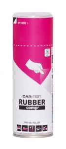 Spray Rubbe Rcomp Rosso N. Opaco 400m