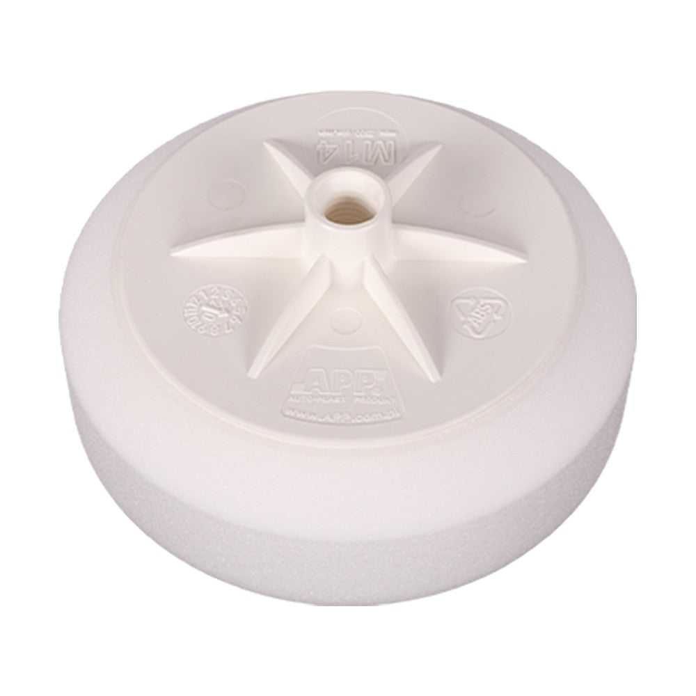APP M14 Tampone Lucidante Bianco ø150 50mm Hard Liscio