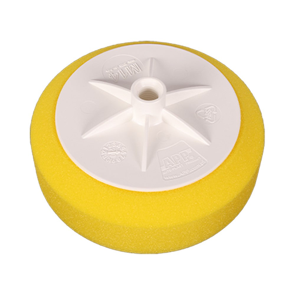 APP M14 Tampone Lucidante ø150 50mm Gialla Universale Liscio