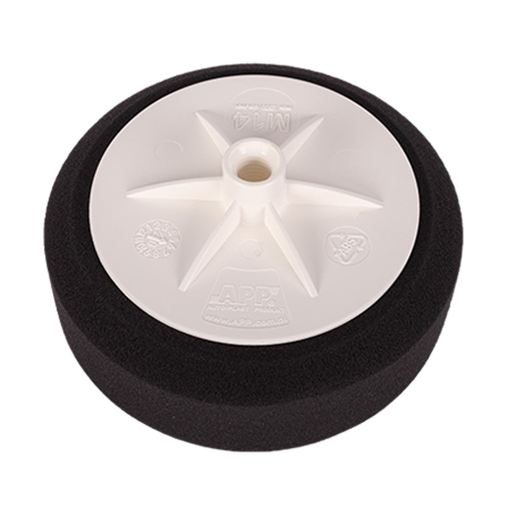 APP M14 Tampone Lucidante ø150 50mm Nero Soft Liscio
