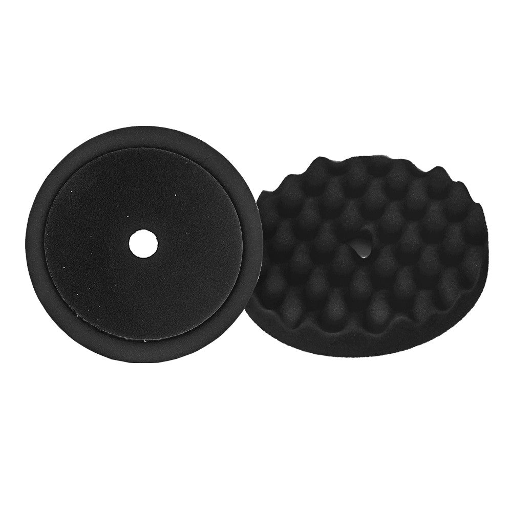 APP GP 180 PR Tampone Lucidante Nero Soft ø180 Profilata con Velcro