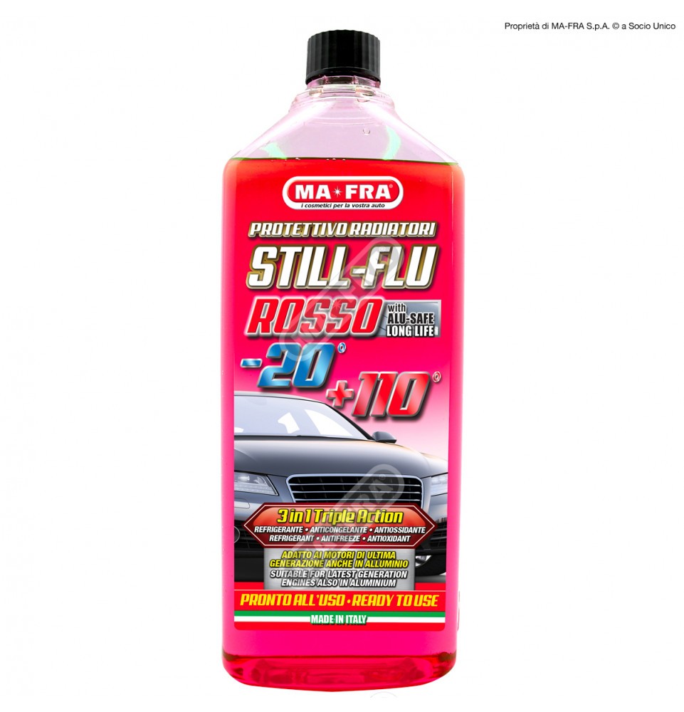 Mafra Still Flu Rosso 1000 ml Liquido Refrigerante Antigelo Motore