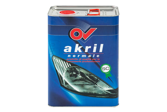 Akril Diluente Acrilico Normale per Basi Metalliche o Pastello 5 Litri