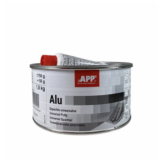 APP Alu Stucco con Polvere di Alluminio 2K con Indurente 1,8 kg