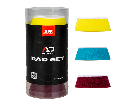 APP for AD Set 6 Tamponi Lucidatura ø50/60 20mm a Celle Aperte