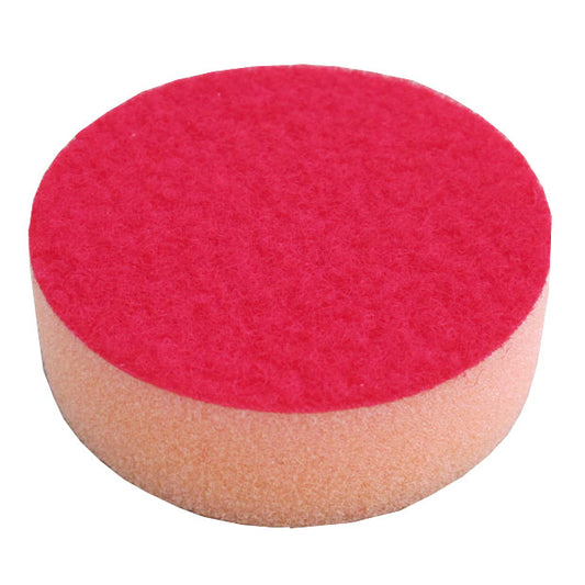 APP GP 75 R Tampone Liscio Lucidante ø75 Arancio Medio con Velcro