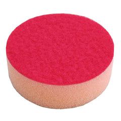 APP GP 75 R Tampone Liscio Lucidante ø75 Arancio Medio con Velcro