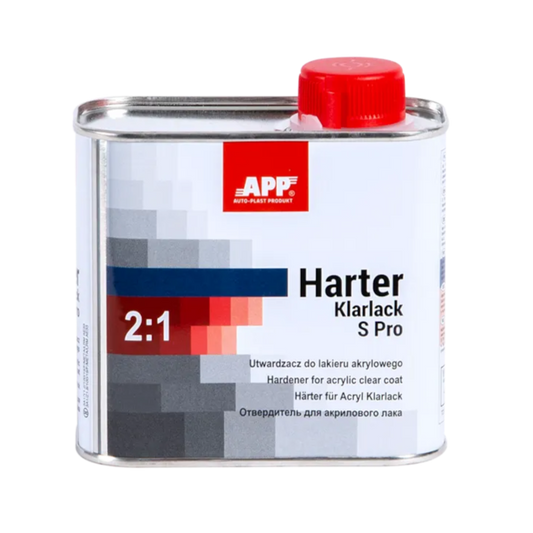 APP Harter Klarlack S Pro 2:1 Catalizzatore Trasparente Acrilico 500ml