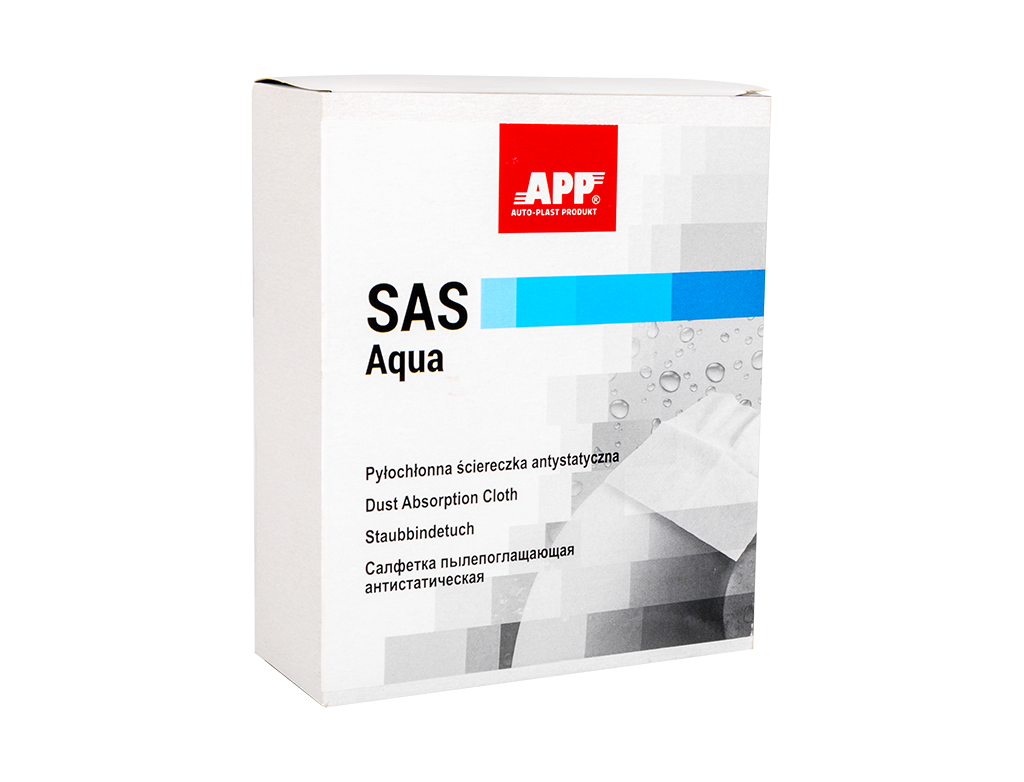 APP SAS Aqua Panno Antistatico Rimuovi Polvere 460x195mm 10 Pezzi