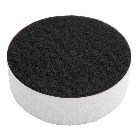 APP GP 75 R Mini Tampone Lucidante Liscio ø75 Bianco Hard con Velcro