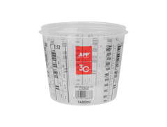 Tazza 1400/1100ml Graduata Per Miscelare Vernici 40 Pz