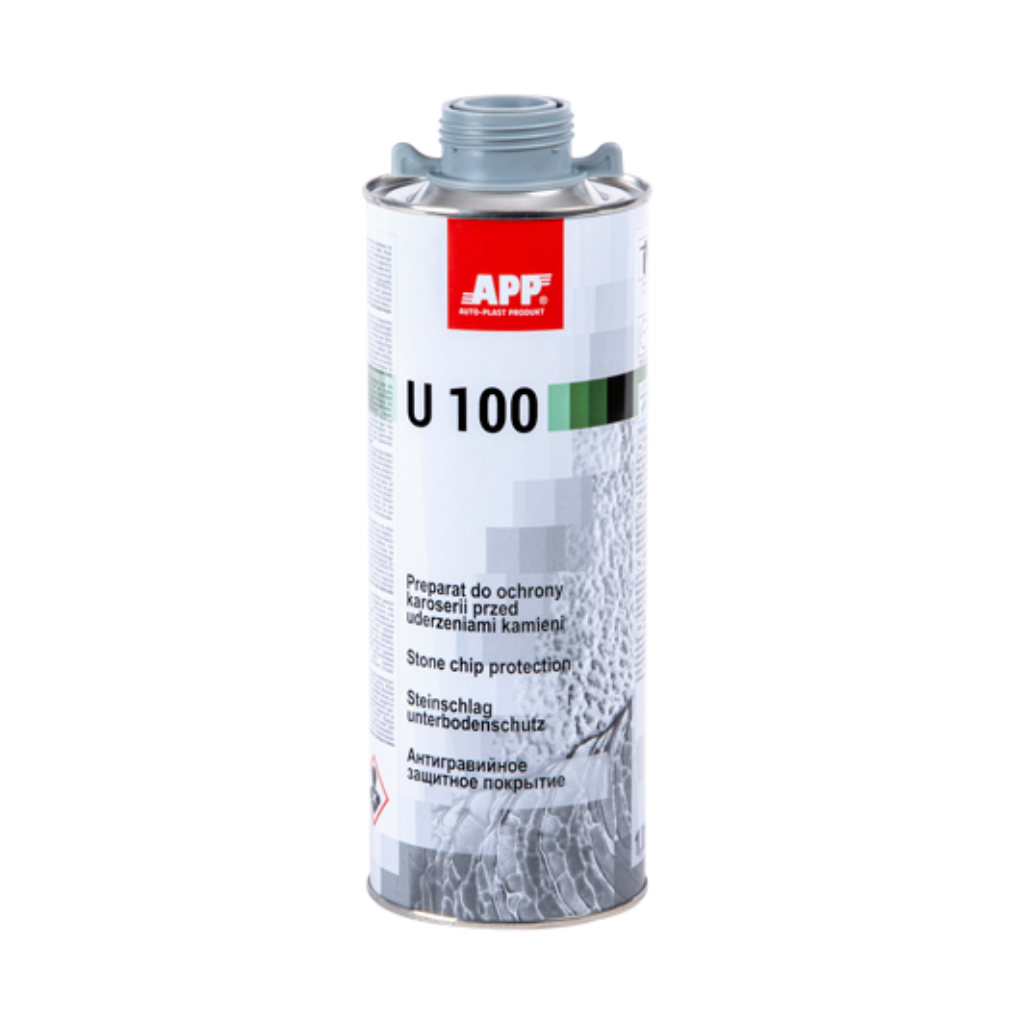 APP U100 Grigio Protettivo Sottoscocca Body Carrozzeria Auto 1 kg