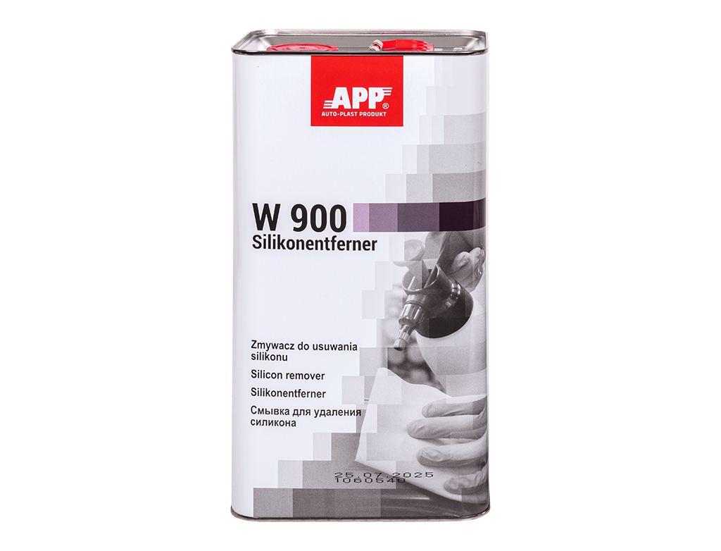 APP W 900 Antisilicone a Solvente Pulizia Verniciatura 5 Litri