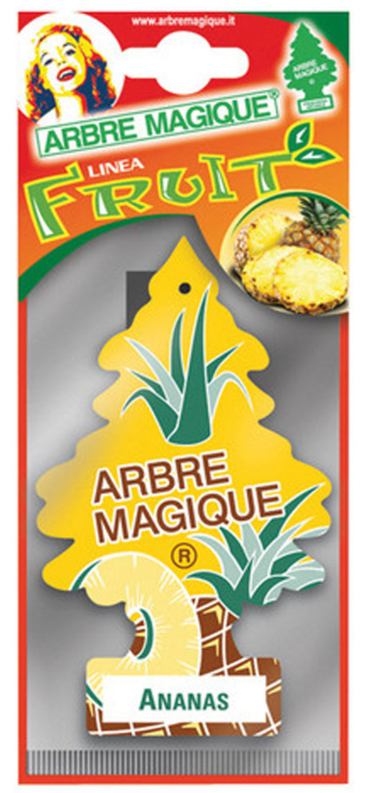 Arbre Magique Ananas Profumo per Auto Fresco e Tropicale 1 Pezzo