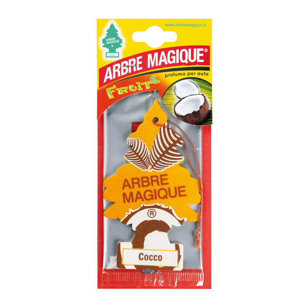Arbre Magique Cocco Profumo per Auto Fresco e Intenso 1 Pezzo