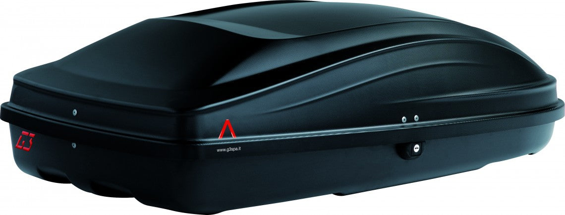 G3 Spark 320 Box Tetto Auto Nero Opaco 240 Litri Carico Max 50 kg
