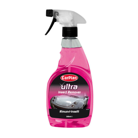 CarPlan Ultra Detergente Rimuovi Insetti 500 ml per Auto