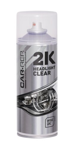 Car-rep 2K Vernice Trasparente Protettiva per Fari Auto 400 ml