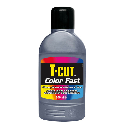 CarPlan T-Cut Color Fast Argento Pulisce e Lucida Carrozzeria 500 ml