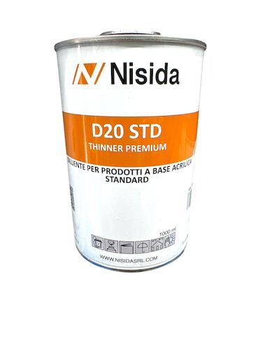 D20 Std Diluente Acrilico Standard 1 Lt