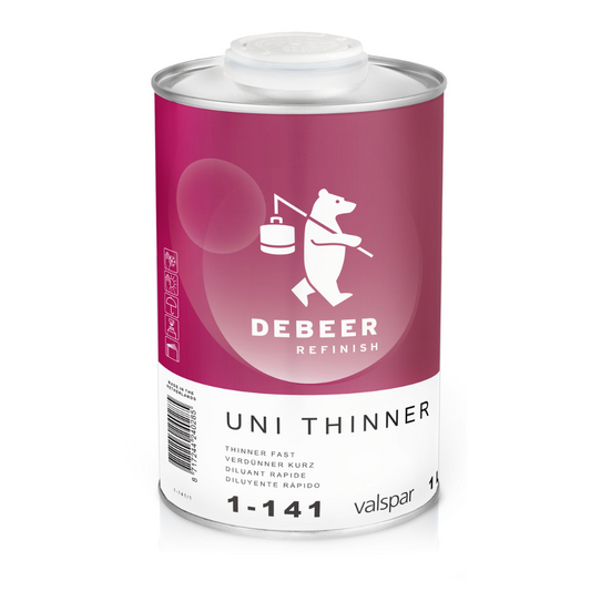 DeBeer 1-141 Uni Thinner Diluente 1 Litro