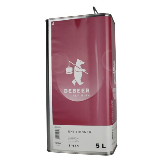 DeBeer 1-141 Uni Thinner Diluente 5 Litri