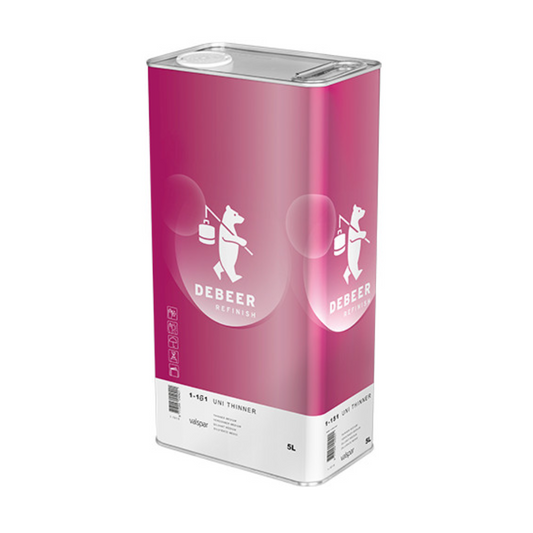 DeBeer 1-161 Uni Thinner Diluente 5 Litri