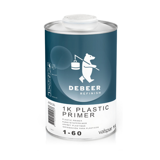 DeBeer 1-60 1K Plastic Primer Fondo 1 Litro