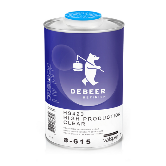 DeBeer 8-615 HS420 High Production Clear Catalizzatore 1 Litro