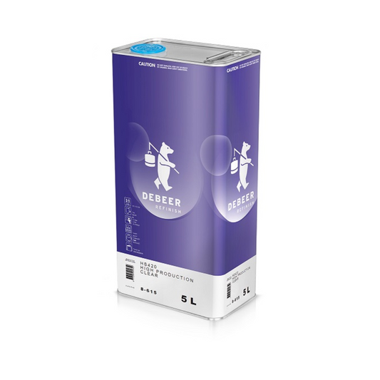 DeBeer 8-615 HS420 High Production Clear Diluente 5 Litri