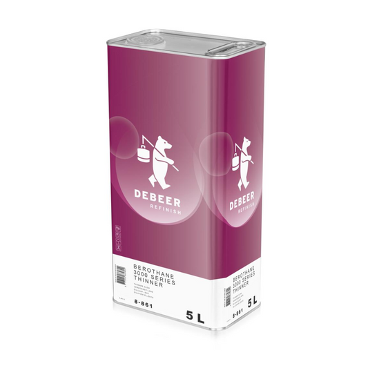 DeBeer 8-861 Thinner Slow Diluente 5 Litri