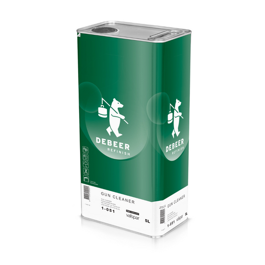 DeBeer 1-051 Gun Cleaner Diluente 5 Litri