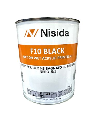 F10 Black Fondo Acrilico Hs Nero 5:1 1kg