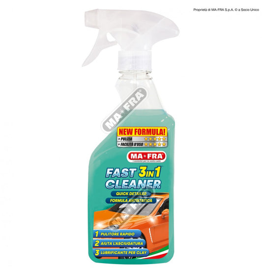 Mafra Fast Cleaner 3in1 500 ml Spray Pulizia Rapida per Auto