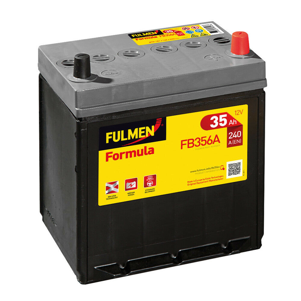Fulmen Formula FB356A Batteria Auto 35Ah 240A B19