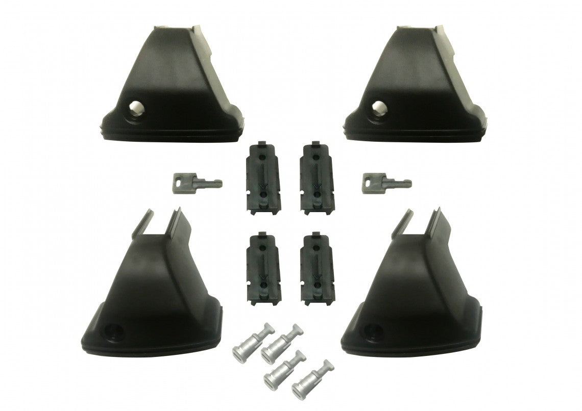 G3 Kit 69.014 Cover per Barre Tetto Auto Pacific Basic 4 Pezzi