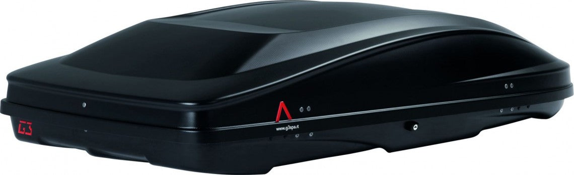G3 Spark 520 Box Tetto Auto Nero Opaco 420 Litri Carico Max 75 kg