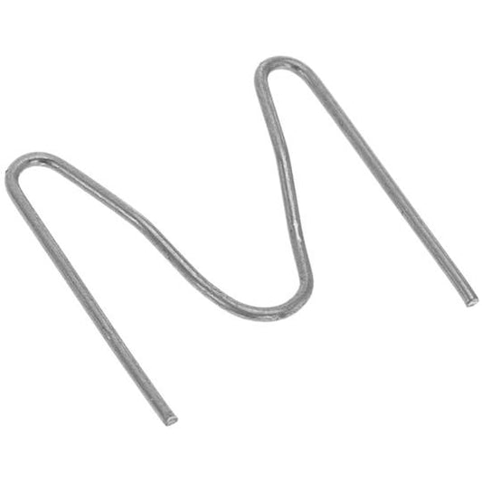 Graffette Forma di M 0,6 mm per Saldare Angoli Esterni Plastica 100 Pezzi