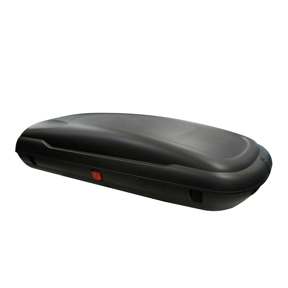 Gran Pree Box Tetto Nero Carbon 400 Litri in Polipropilene - Max 75 kg