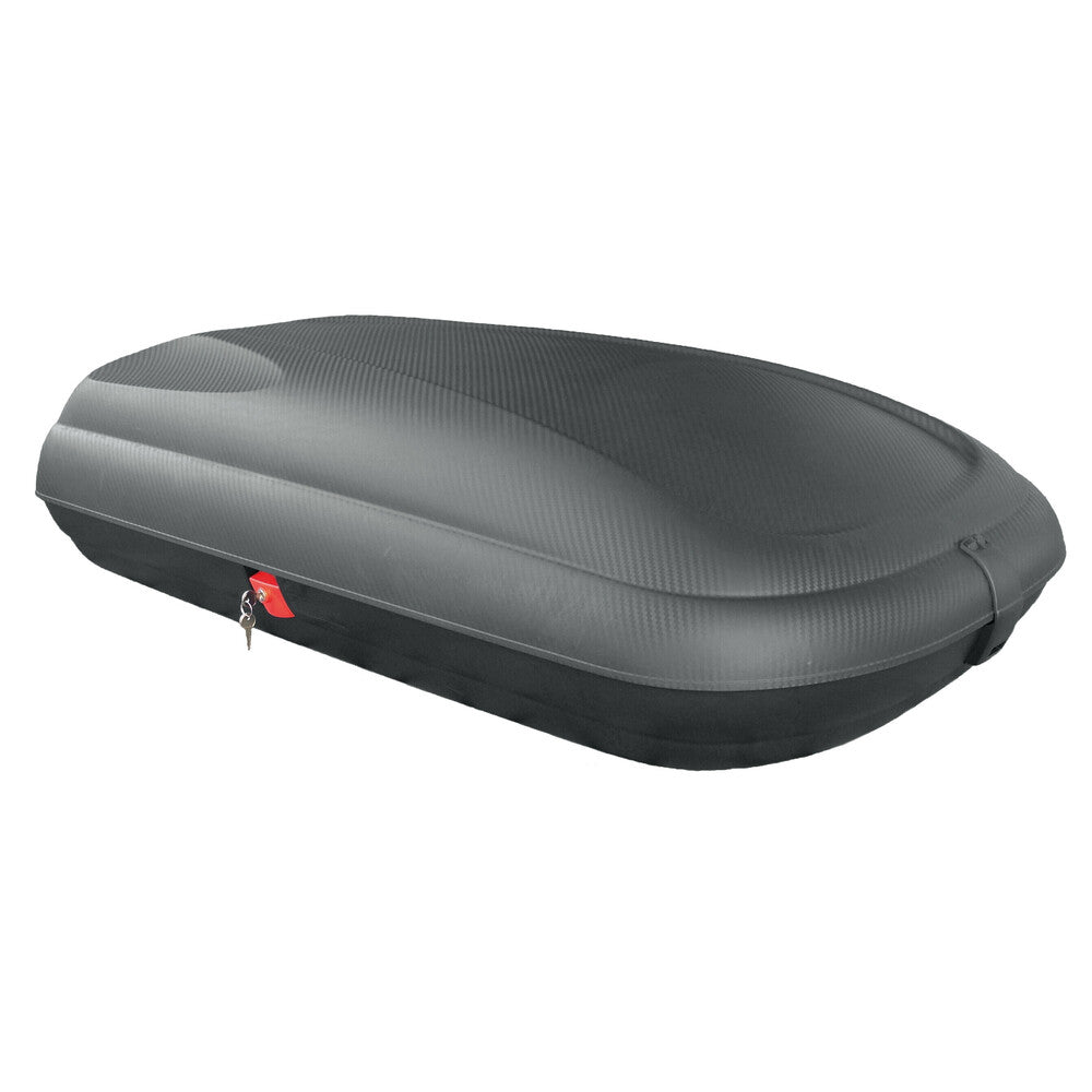 Gran Pree Box Tetto Auto Nero Capacità 320 Litri Carico Max 55 kg