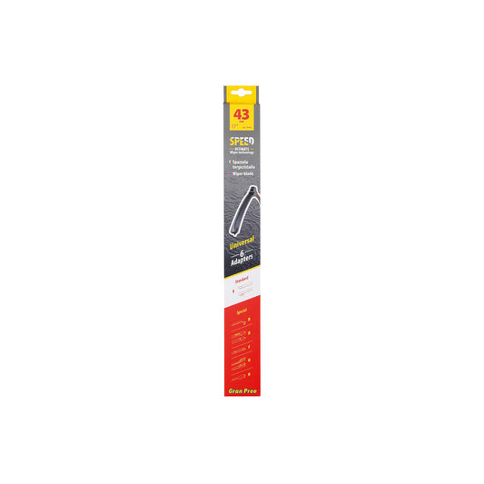 Gran Pree Speed Spazzola Tergicristallo 43cm Universale 1 Pezzo